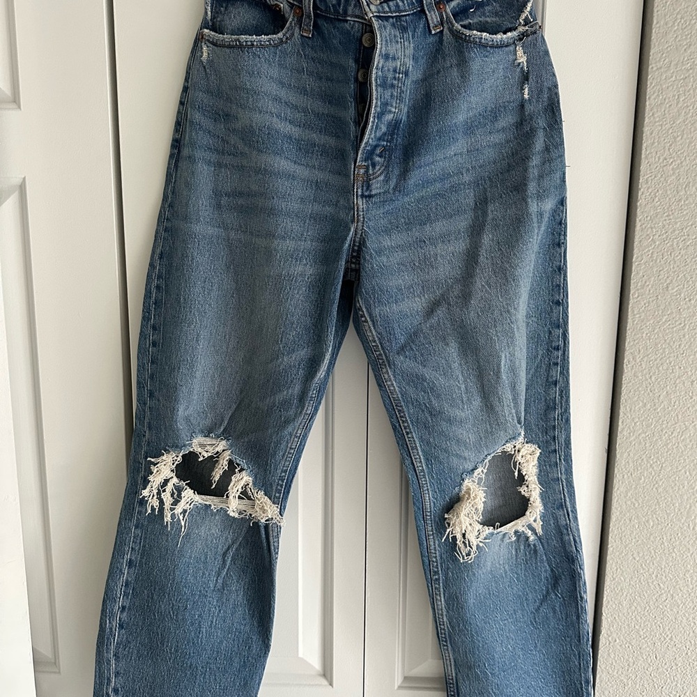 Abercrombie & Fitch High Rise The Dad Jean